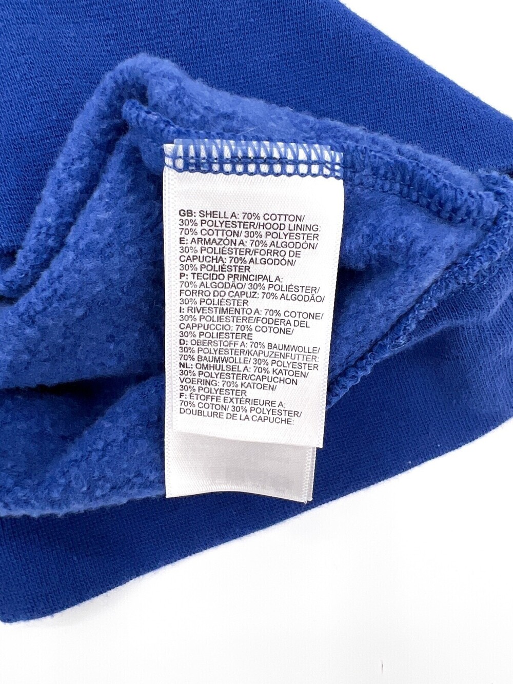 The North Face Sweater Womens Small Blue Hoodie Sweatshirt Pullover Poppies - Picture 7 of 8